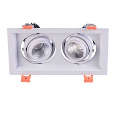 Встраиваемый светодиодный светильник De Markt Круз 15 637016202 4