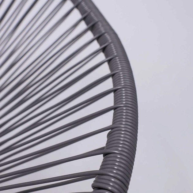 Садовое кресло AksHome Rimini иск. ротанг, серый 95475 изображение 5 Садовое кресло AksHome Rimini иск. ротанг, серый 95475 Фото № 5