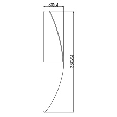 Настенный светильник De Markt Круз 637020801 1