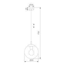 Подвесной светильник TK Lighting 3267 Esme 1