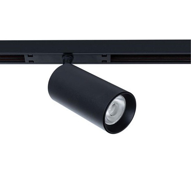 Трековый светодиодный светильник Arte Lamp Optima A7262PL-1BK Фото № 1