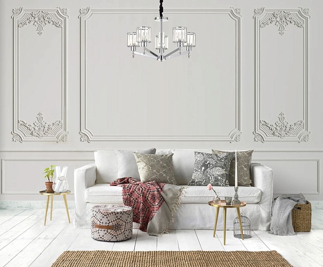 Подвесная люстра Escada Premium Line 691/5S (Chrome) изображение 6 Подвесная люстра Escada Premium Line 691/5S (Chrome) Фото № 6