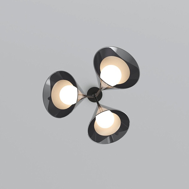 Подвесной светильник Eurosvet Enigma 70161/3 черный изображение 3 Подвесной светильник Eurosvet Enigma 70161/3 черный Фото № 3