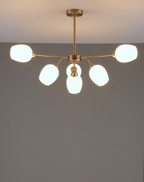 Подвесная люстра Moderli Cassy V10820-6C изображение 4 Подвесная люстра Moderli Cassy V10820-6C Фото № 4