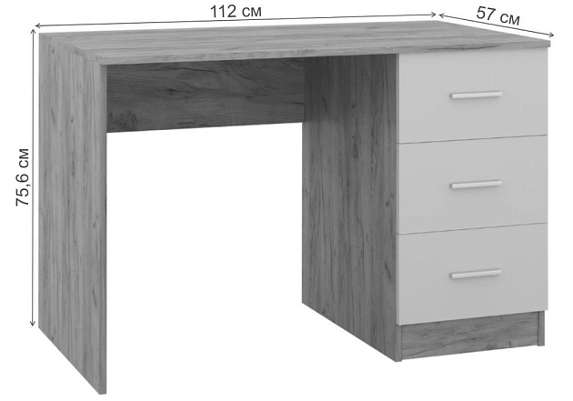 Письменный стол Woodville Бишоп 3 559238 Фото № 2