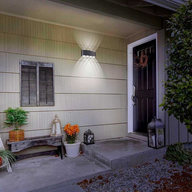 Уличный настенный светодиодный светильник Novotech Street Calle 358461 Фото № 5