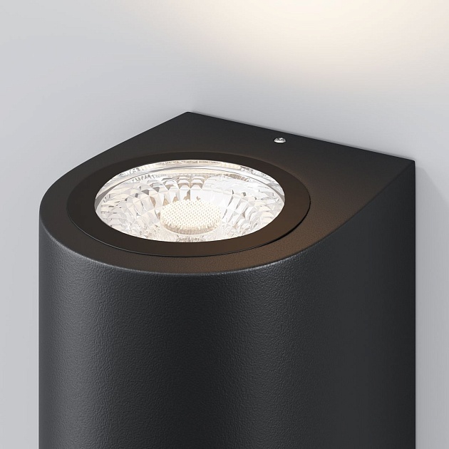 Уличный настенный светильник Maytoni Slat O044WL-01B Фото № 4