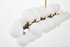 Подвесная люстра Lumina Deco Marsiada LDP 6033-24 BK+GD 3