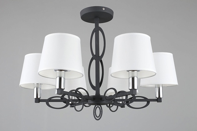 Потолочная люстра Omnilux Reggello OML-64907-06 изображение 5 Потолочная люстра Omnilux Reggello OML-64907-06 Фото № 5