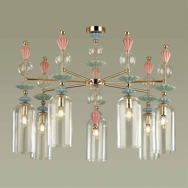 Подвесная люстра Odeon Light Classic Bizet 4855/7C Фото № 4