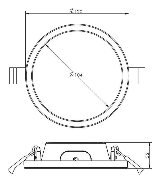 Встраиваемый светодиодный светильник Deko-Light Alya 565367 изображение 2 Встраиваемый светодиодный светильник Deko-Light Alya 565367 Фото № 2