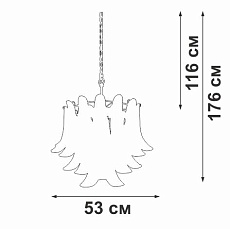 Подвесная люстра Vitaluce V5860-8/6 2