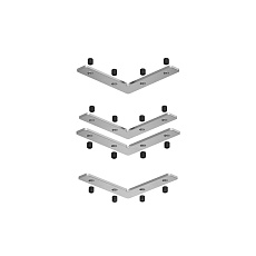 Соединитель угловой Denkirs Smart Slott TR2019-AL 2