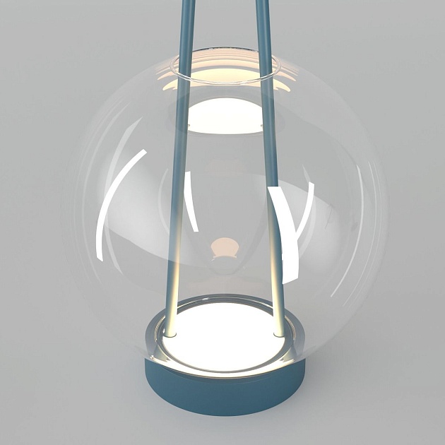 Настольная лампа Eurosvet Frasco 80507/1 синий Фото № 4