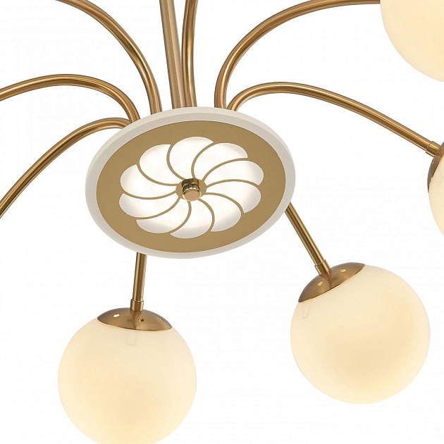 Подвесная люстра Arte Neapol71069 271069/8 GD изображение 7 Подвесная люстра Arte Neapol71069 271069/8 GD Фото № 7