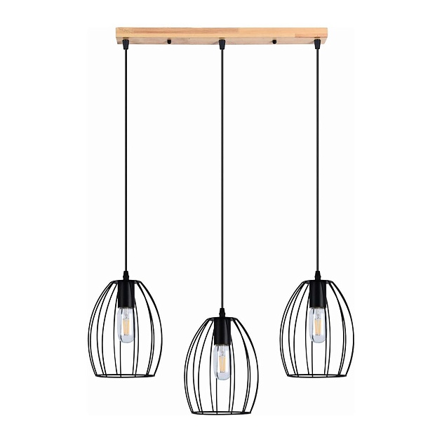 Подвесной светильник Illumico IL1011-3LL-05 BK изображение 1 Подвесной светильник Illumico IL1011-3LL-05 BK Фото № 1