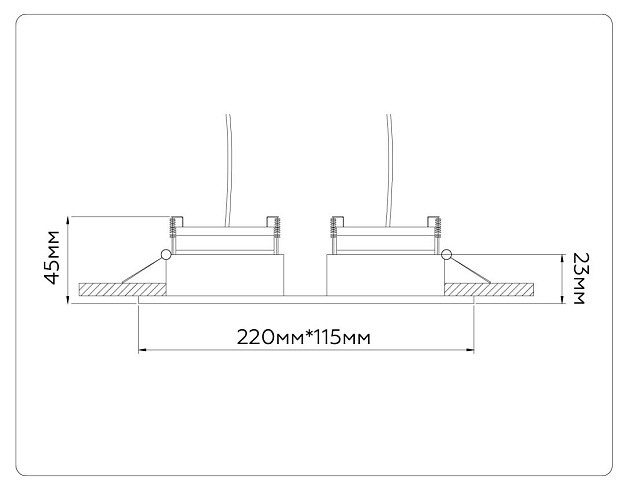 Встраиваемый светильник Ambrella light TECHNO SPOT TN51919 Фото № 2