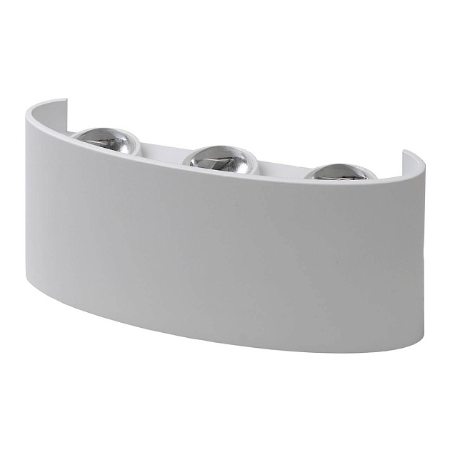 Уличный настенный светильник ЭРА Design WL12 WH Б0034610 Фото № 1