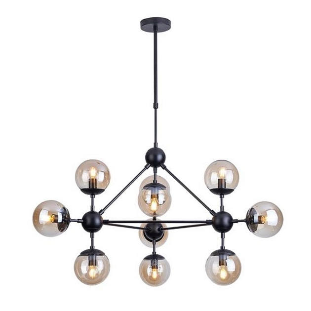 Подвесная люстра Arte Lamp Bolla A1664SP-10BK изображение 1 Подвесная люстра Arte Lamp Bolla A1664SP-10BK Фото № 1