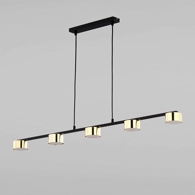 Подвесная люстра TK Lighting 6092 Dallas Gold Black изображение 1 Подвесная люстра TK Lighting 6092 Dallas Gold Black Фото № 1