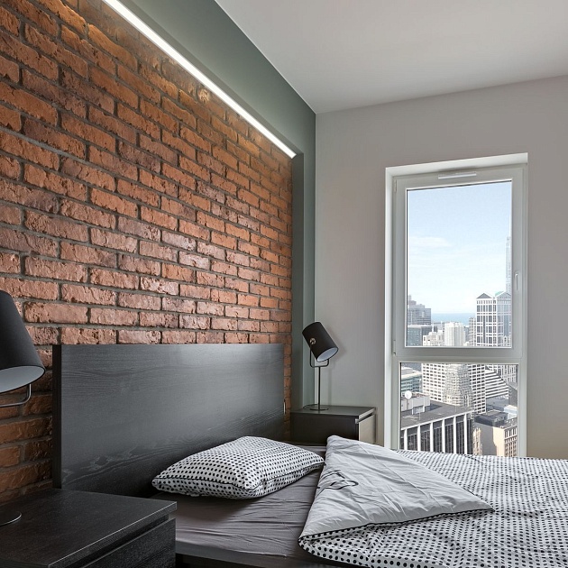 Профиль угловой накладной с рассеивателем серебро 1м Apeyron 08-08 Фото № 7