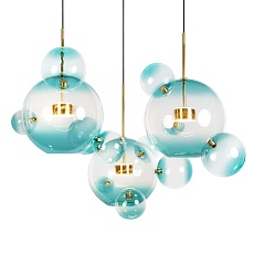 Подвесной светодиодный светильник Loft IT Bolle 2027-S3 Blue 4