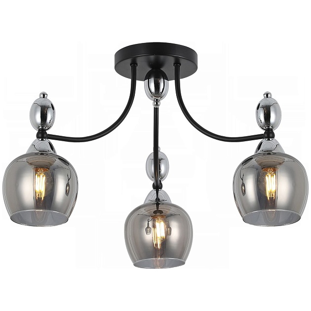 Потолочная люстра Illumico IL8258-3COU-79 BK CR Фото № 1