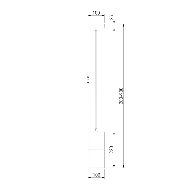 Подвесной светильник Eurosvet Hosk 50233/1 матовое золото изображение 2 Подвесной светильник Eurosvet Hosk 50233/1 матовое золото Фото № 2