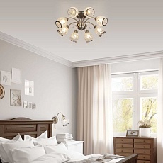 Бра Eurosvet 30026/1 античная бронза 1