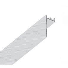 Теневой напольный плинтус FerGipps белый ПП 30 УТ000002192