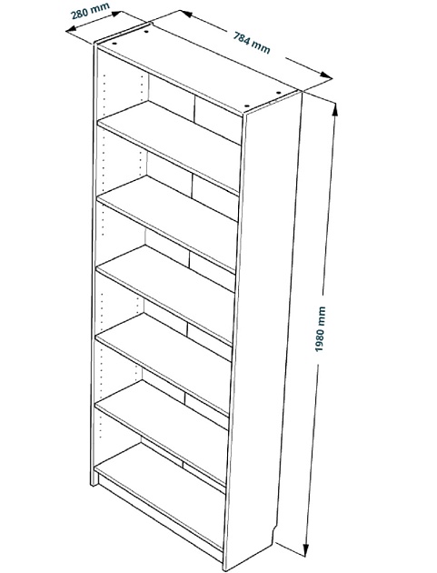 Стеллаж Шведский Стандарт VÄRMA 80 S00371 изображение 3 Стеллаж Шведский Стандарт VÄRMA 80 S00371 Фото № 3