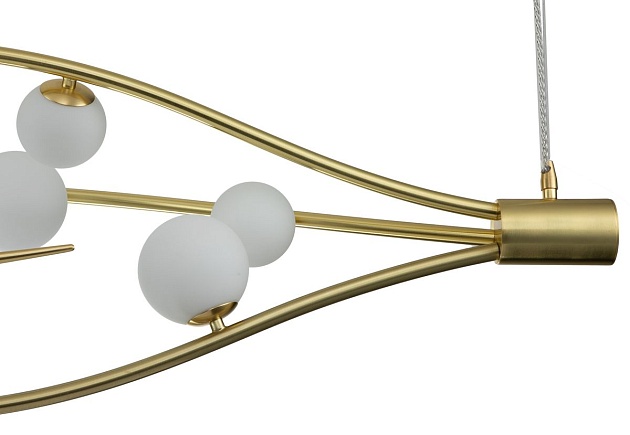 Подвесная люстра Indigo Flusso 11025/7P Gold V000231 Фото № 2