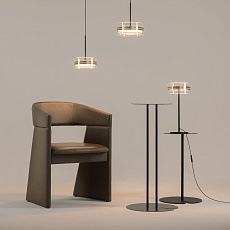 Подвесной светодиодный светильник Maytoni Dress code MOD348PL-L14BBS3K 1