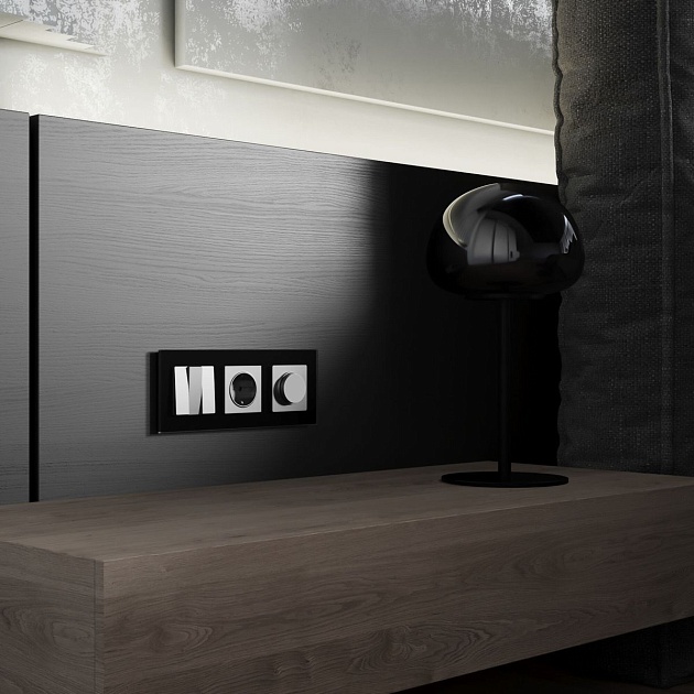 Выключатель Werkel трехклавишный серебряный матовый W1130065 4690389205385 Фото № 2