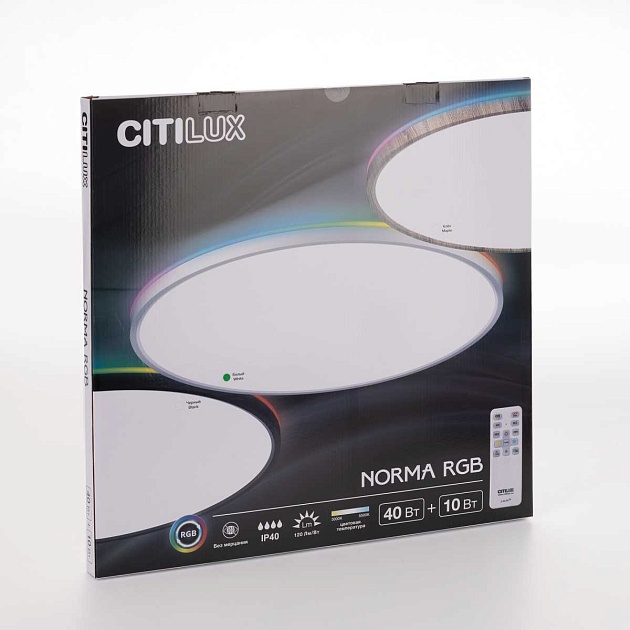 Потолочный светильник Citilux NORMA CL749500 изображение 20 Потолочный светильник Citilux NORMA CL749500 Фото № 20