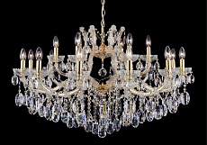 Подвесная люстра Crystal Lux Hollywood SP12+6 Gold 2