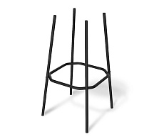 Барный стул Sheffilton SHT-S48 пластиковый желтый/черный муар 0434769701 2