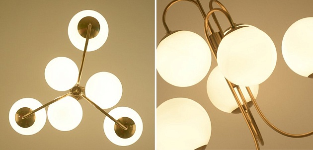 Подвесная люстра Imperium Loft Gooseneck Pelle 123402-22 Фото № 6