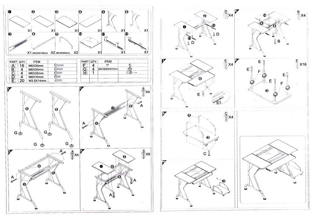 Компьютерный стол Woodville Uliss 1677 Фото № 2