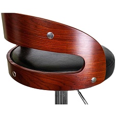 Барный стул AksHome Bruno чёрный, экокожа 31844 3