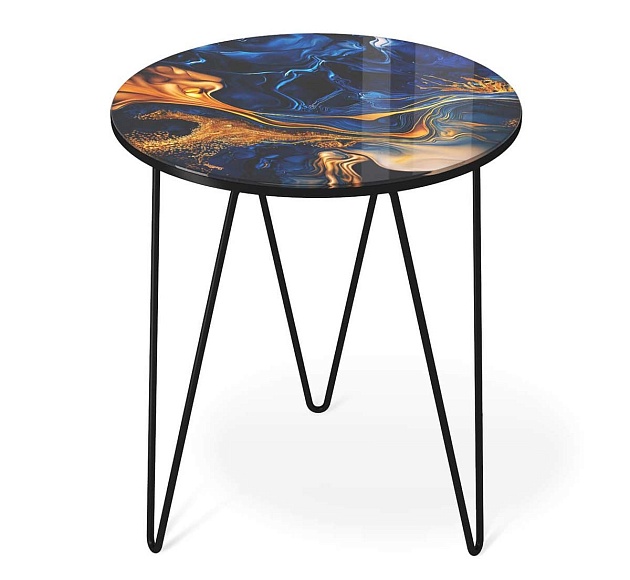 Журнальный стол Sheffilton SHT-CT27 синий сапфир/черный муар 4007482114 изображение 6 Журнальный стол Sheffilton SHT-CT27 синий сапфир/черный муар 4007482114 Фото № 6