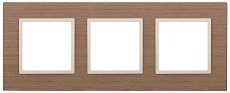 Рамка 3-постовая ЭРА Elegance 14-5303-07 Б0034578