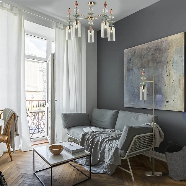 Подвесная люстра Odeon Light Classic Bizet 4855/5C Фото № 9