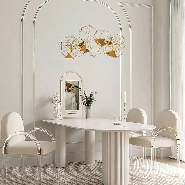 Подвесной светодиодный светильник Eurosvet Uma 90369/12 медь Фото № 4