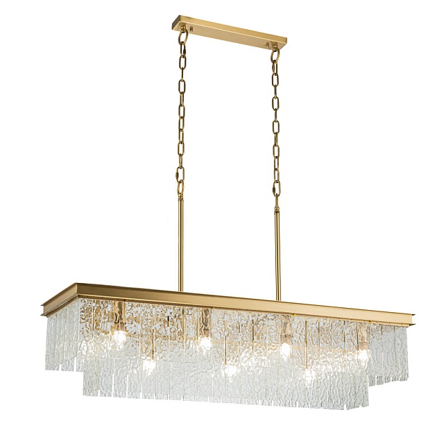 Подвесная люстра Belfast Harland 6308-10C BR CL Фото № 4