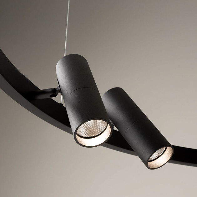 Подвесная светодиодная люстра Maytoni Satellite MOD102PL-L42BK Фото № 4