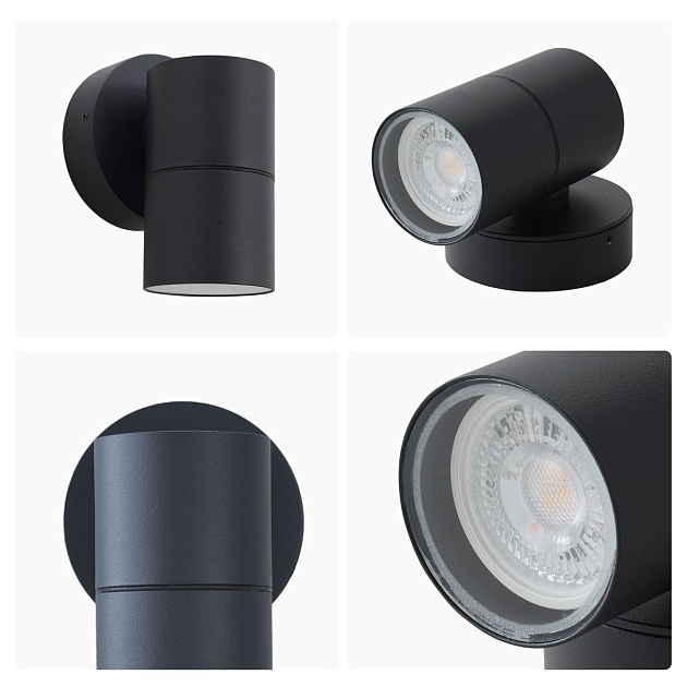 Уличный настенный светильник Apeyron Grafite 11-116 Фото № 12