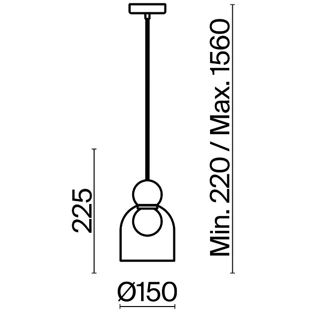 Подвесной светильник Freya Focus FR5220PL-01G5 Фото № 2
