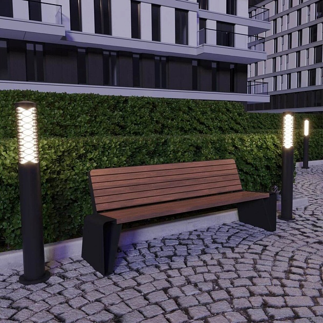 Уличный светодиодный светильник Novotech Street Netz 359282 Фото № 9