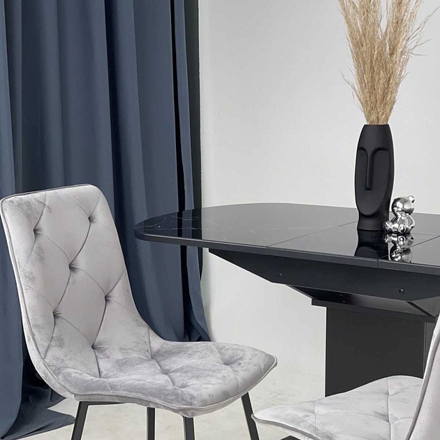 Кухонный стул AksHome Mira светло-серый, велюр 67049 Фото № 6